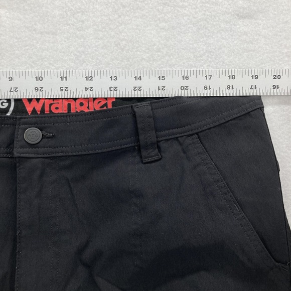 Wrangler ATG All Terrain Gear Pants Mens 38x34 Black Hiking Outdoor Zip Pocket - Picture 7 of 14